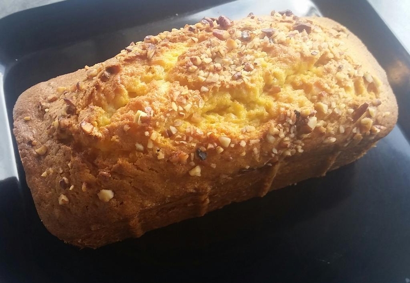 Banana Nut Bread (Pound Cake)